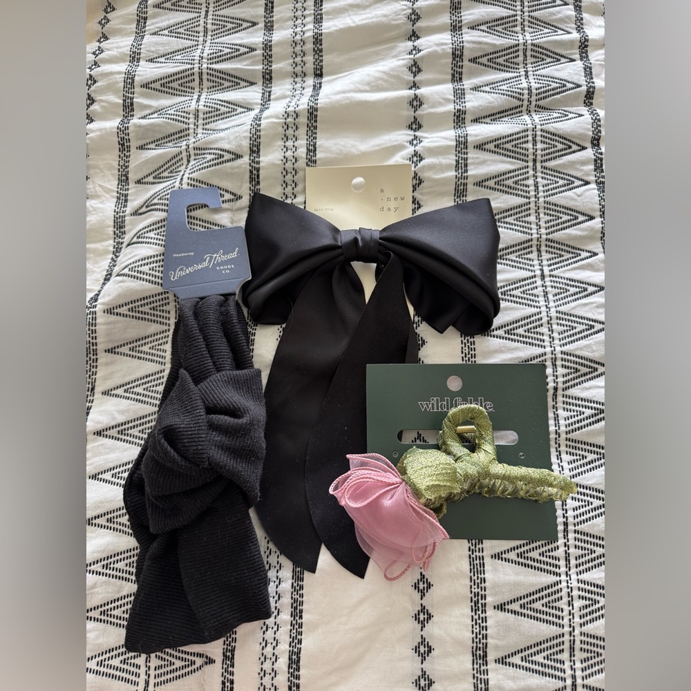 Target hair accessory bundle